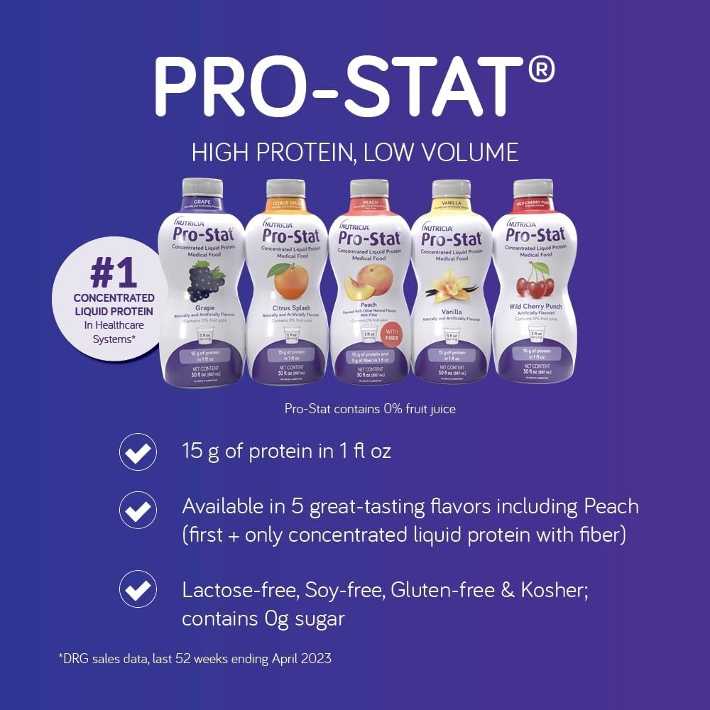 Pro-Stat Concentrated Liquid Protein Medical Food - Vanilla, 30 Fl Oz Bottle