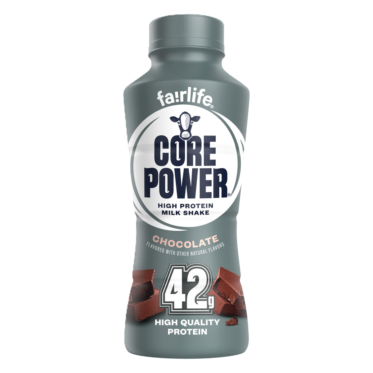 Core Power Fairlife Elite 42g High Protein Milk Shakes, Ready to Drink for Workout Recovery, Chocolate, 14 Fl Oz (Pack of 12)